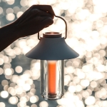 Lumena The Classic LED露營燈 (雪白色)：Angel Ring LED，無線充電，IP54防水